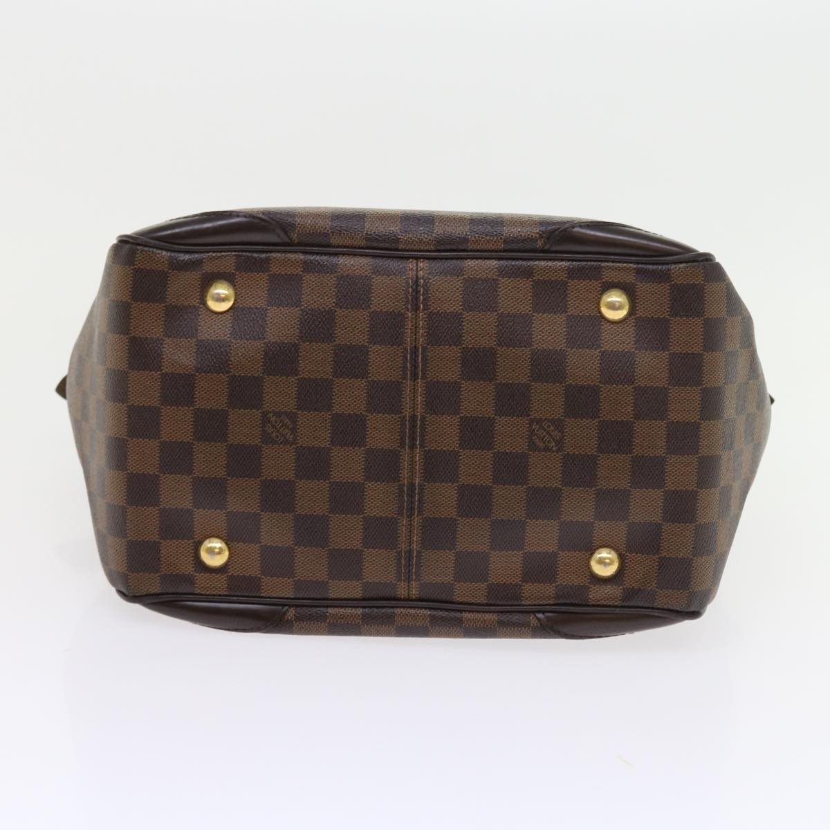 LOUIS VUITTON Damier Ebene Verona MM Shoulder Bag N41118 LV Auth 56722