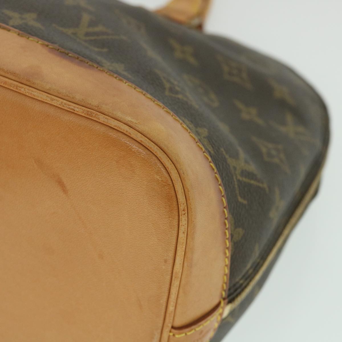 LOUIS VUITTON Monogram Alma Hand Bag M51130 LV Auth 56723