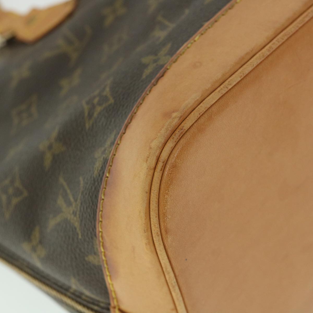 LOUIS VUITTON Monogram Alma Hand Bag M51130 LV Auth 56723