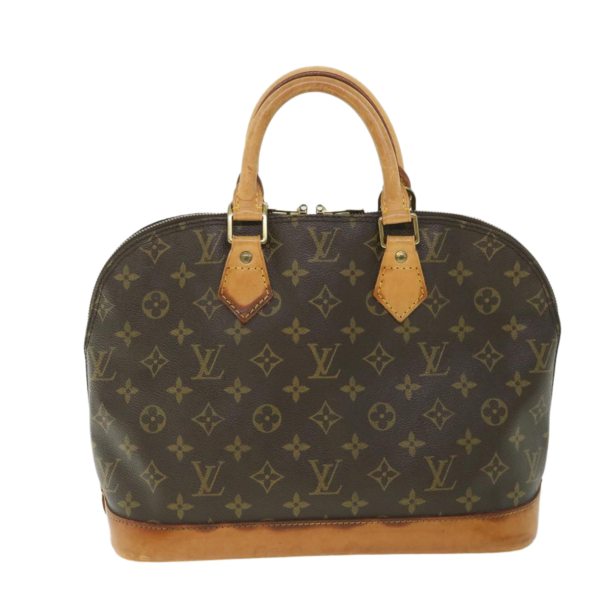 LOUIS VUITTON Monogram Alma Hand Bag M51130 LV Auth 56723