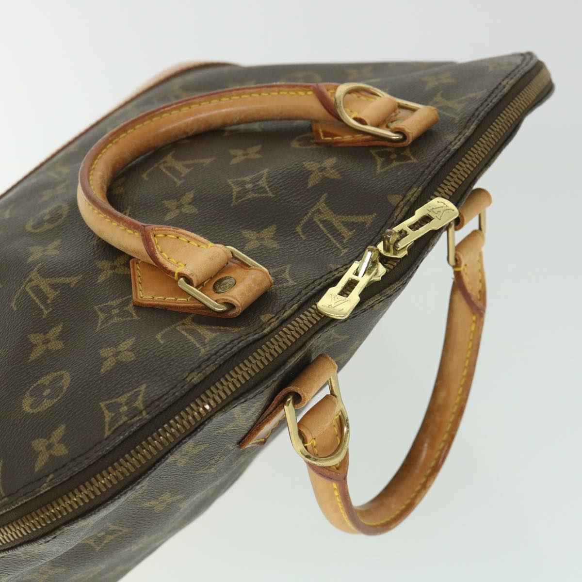 LOUIS VUITTON Monogram Alma Hand Bag M51130 LV Auth 56723