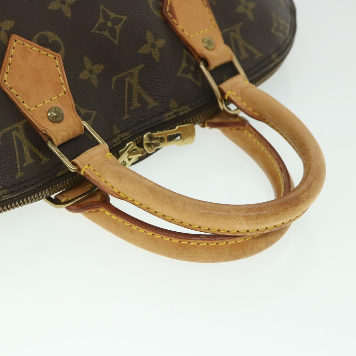 LOUIS VUITTON Monogram Alma Hand Bag M51130 LV Auth 56723