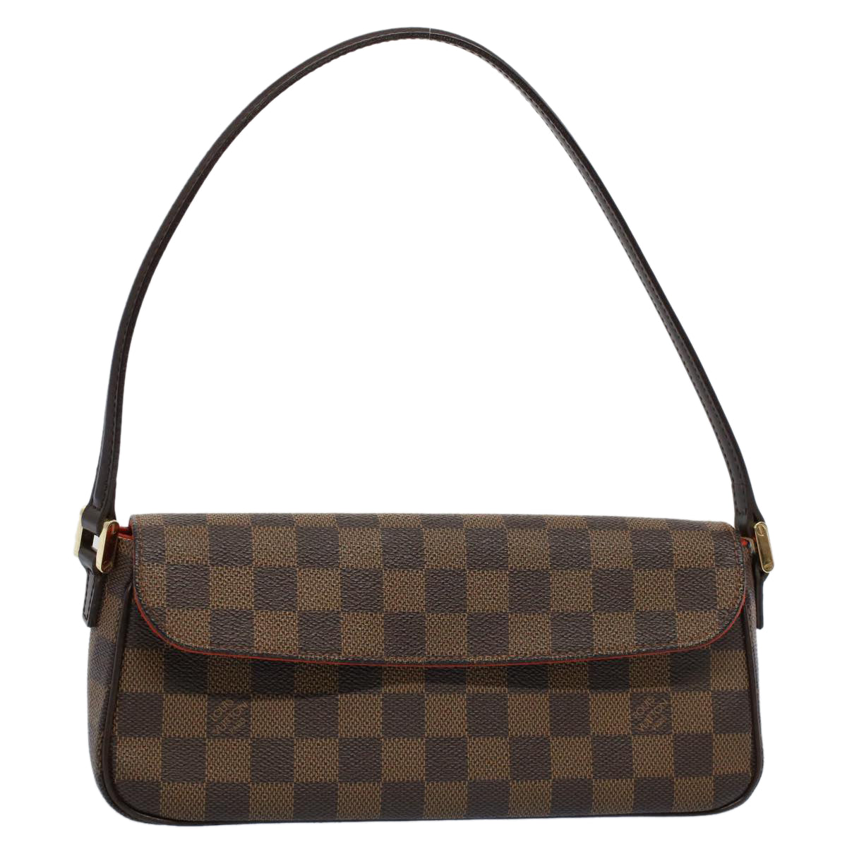 LOUIS VUITTON Damier Ebene Recoleta Shoulder Bag N51299 LV Auth 56737A