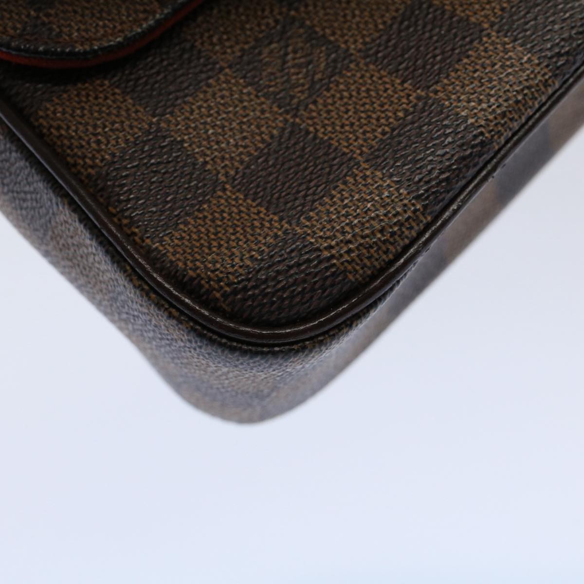 LOUIS VUITTON Damier Ebene Recoleta Shoulder Bag N51299 LV Auth 56737A