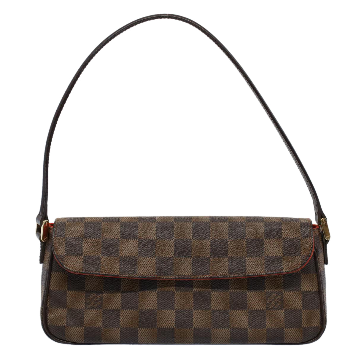 LOUIS VUITTON Damier Ebene Recoleta Shoulder Bag N51299 LV Auth 56737A