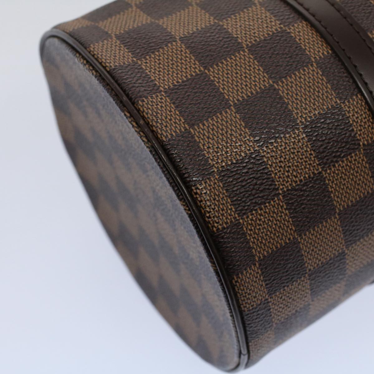 LOUIS VUITTON Damier Ebene Papillon 30 Hand Bag N51303 LV Auth 56748