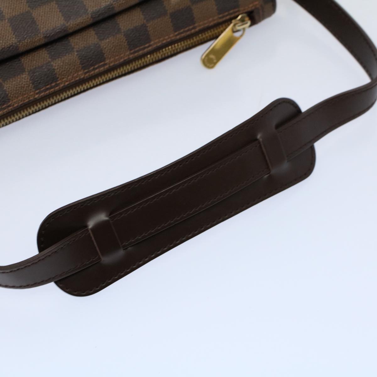 LOUIS VUITTON Damier Ebene Ravello GM Shoulder Bag 2way N60006 LV Auth 56749