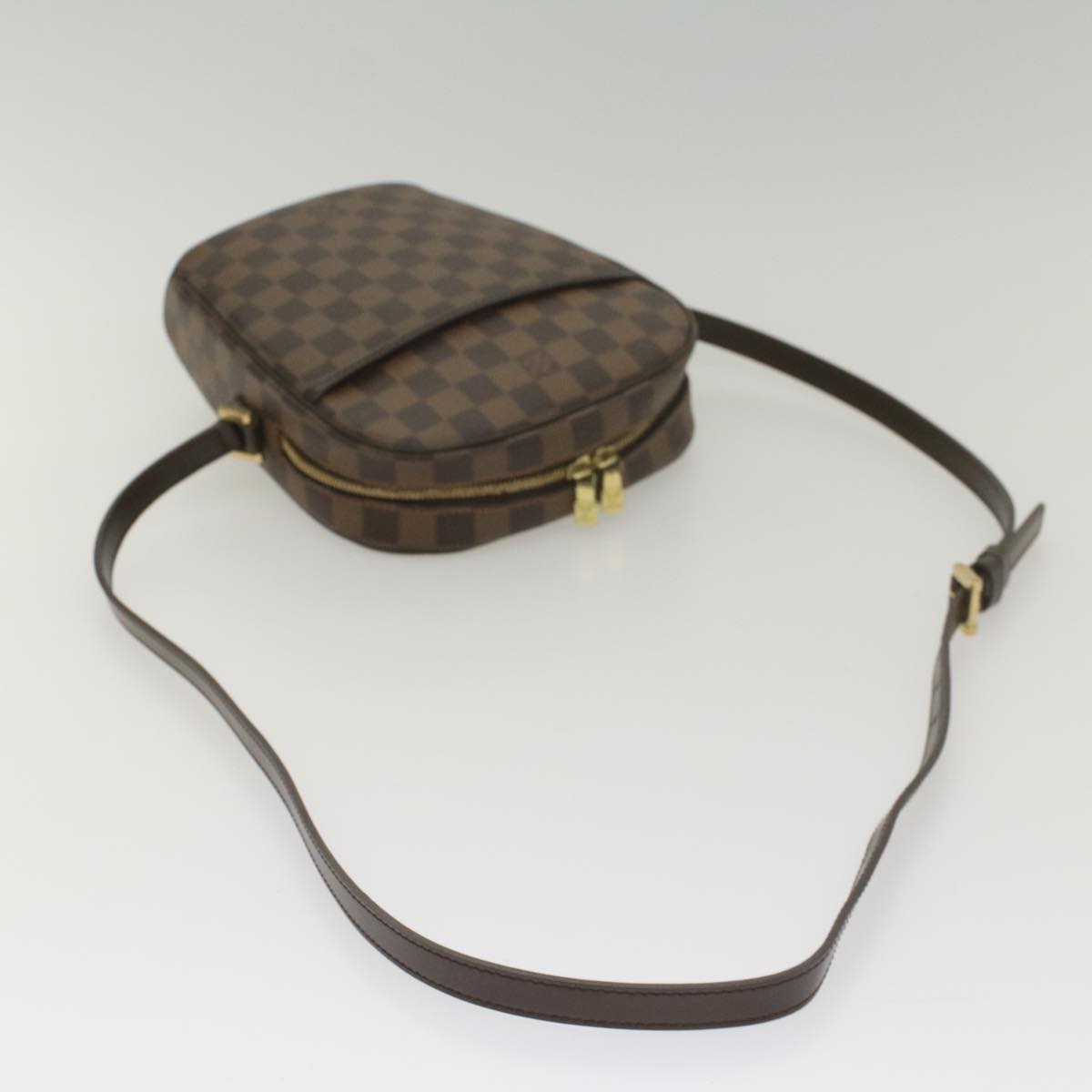 LOUIS VUITTON Damier Ebene Ipanema PM Shoulder Bag N51294 LV Auth 56750