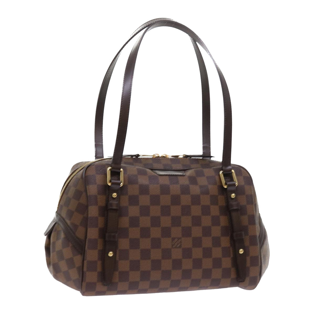 LOUIS VUITTON Damier Ebene Rivington PM Hand Bag N41157 LV Auth 56754A