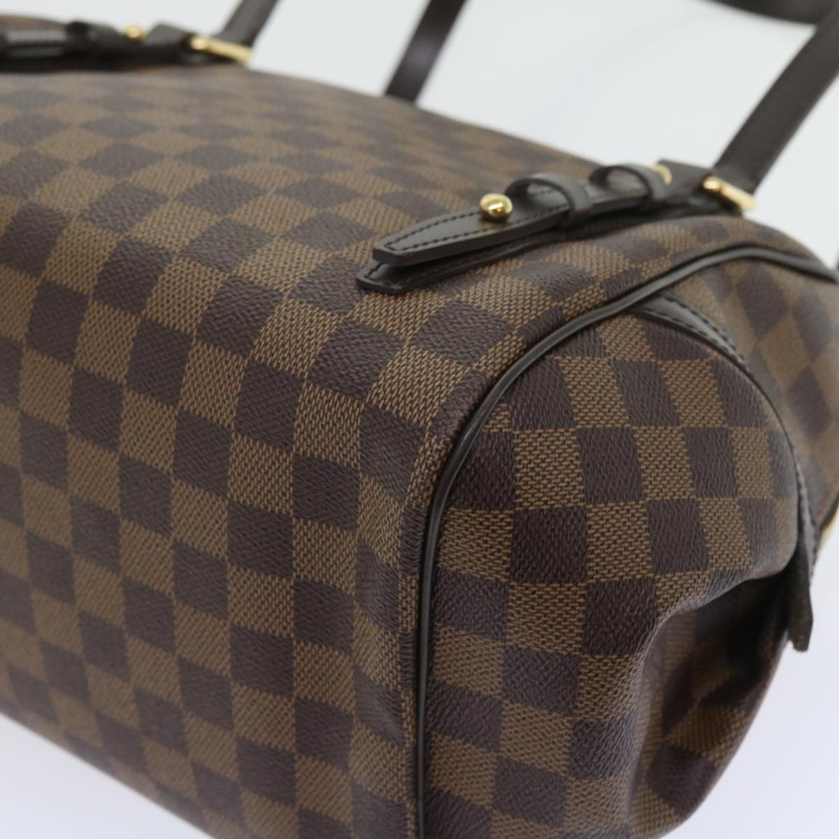 LOUIS VUITTON Damier Ebene Rivington PM Hand Bag N41157 LV Auth 56754A