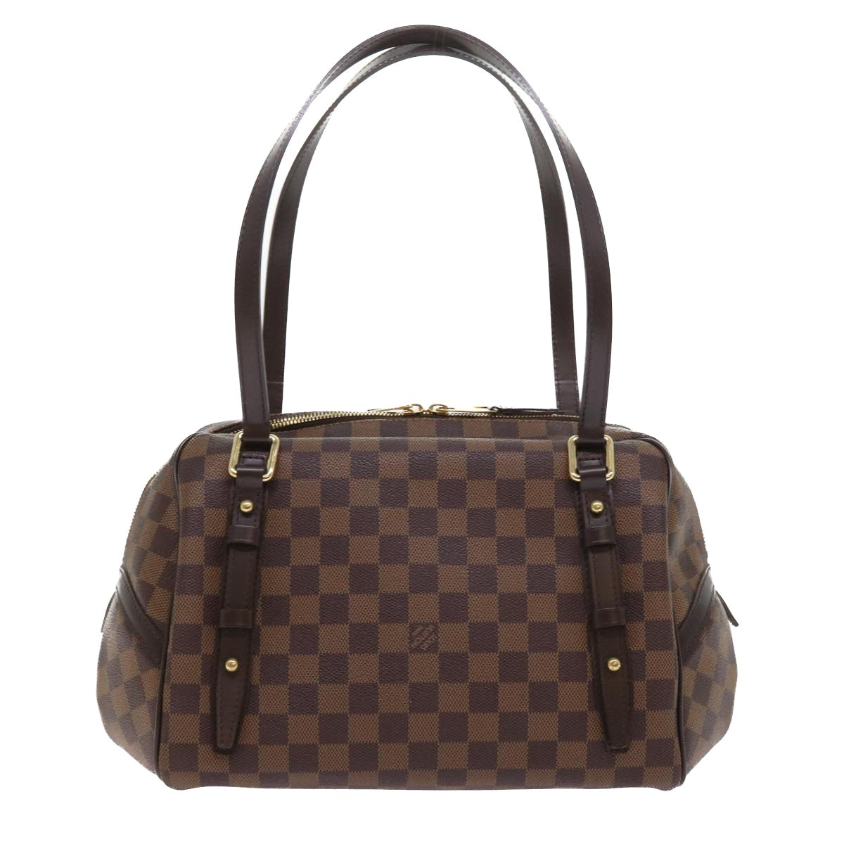 LOUIS VUITTON Damier Ebene Rivington PM Hand Bag N41157 LV Auth 56754A - 0