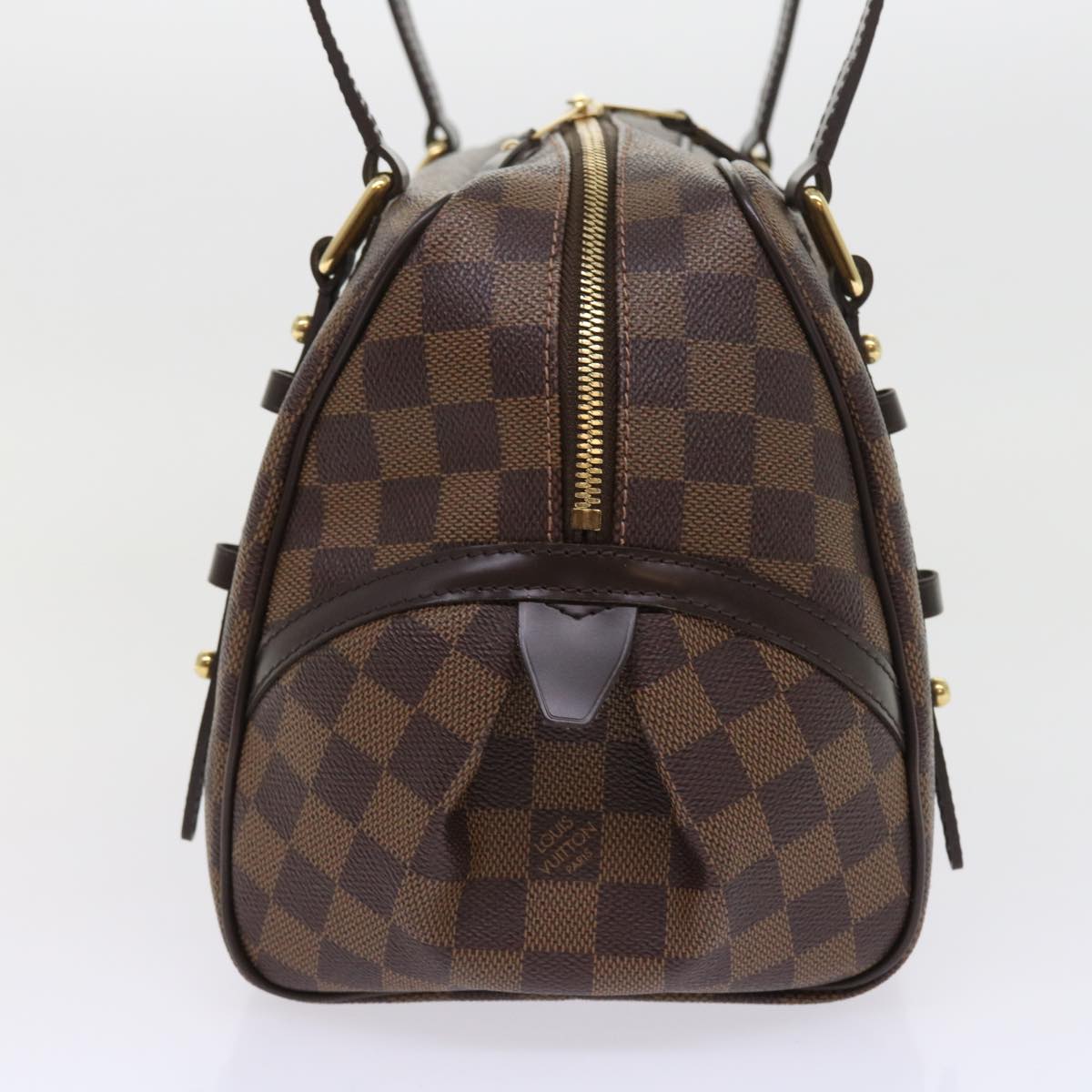 LOUIS VUITTON Damier Ebene Rivington PM Hand Bag N41157 LV Auth 56754A