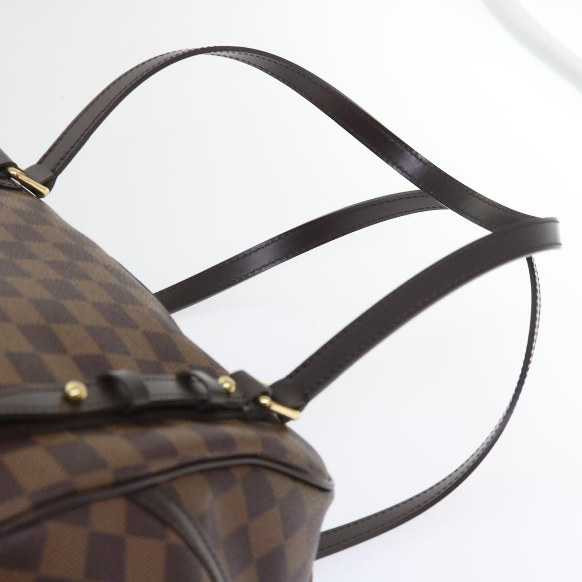 LOUIS VUITTON Damier Ebene Rivington PM Hand Bag N41157 LV Auth 56754A