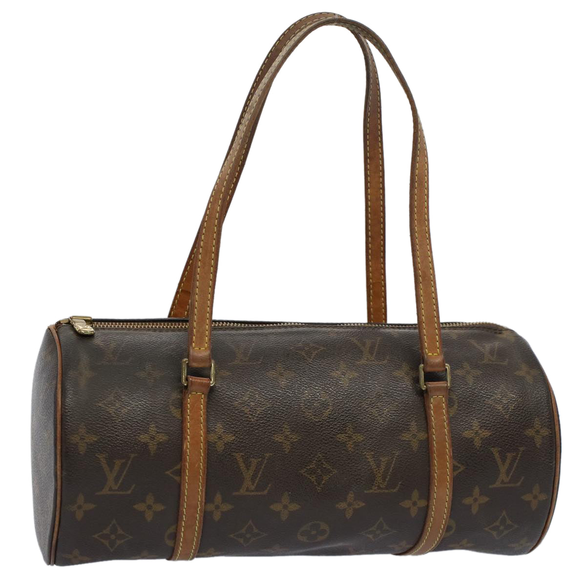 LOUIS VUITTON Monogram Papillon 30 Hand Bag M51385 LV Auth 56783