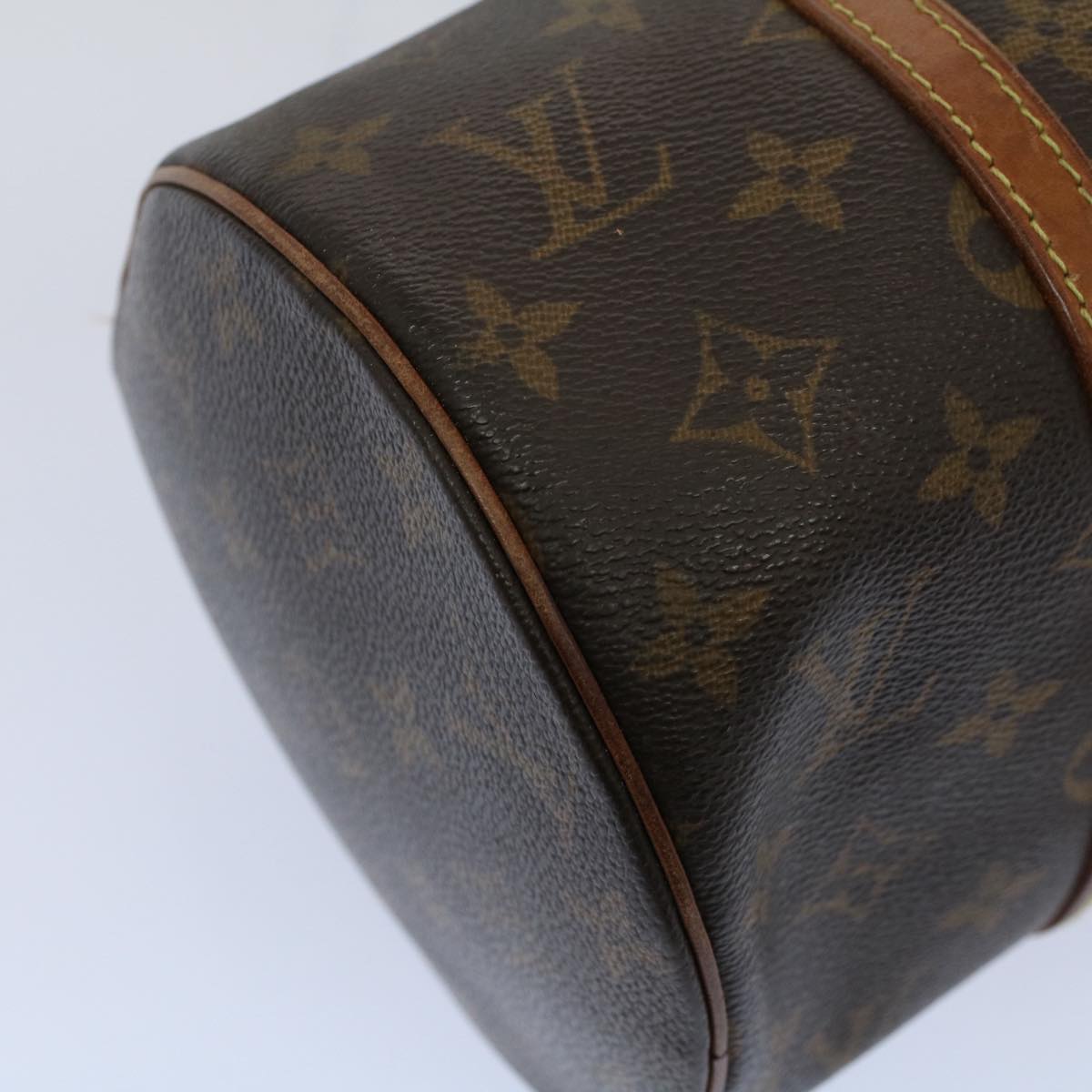 LOUIS VUITTON Monogram Papillon 30 Hand Bag M51385 LV Auth 56783