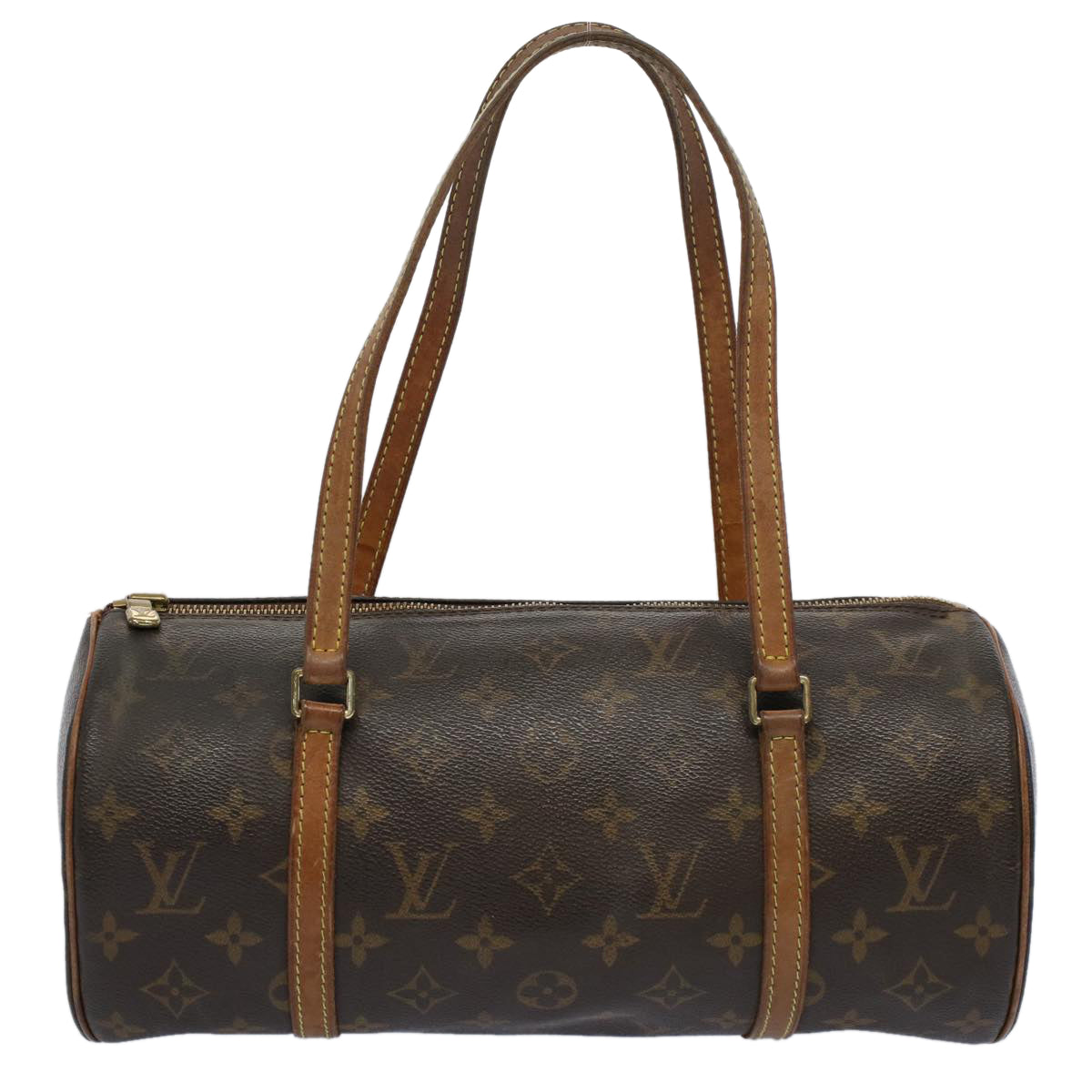 LOUIS VUITTON Monogram Papillon 30 Hand Bag M51385 LV Auth 56783