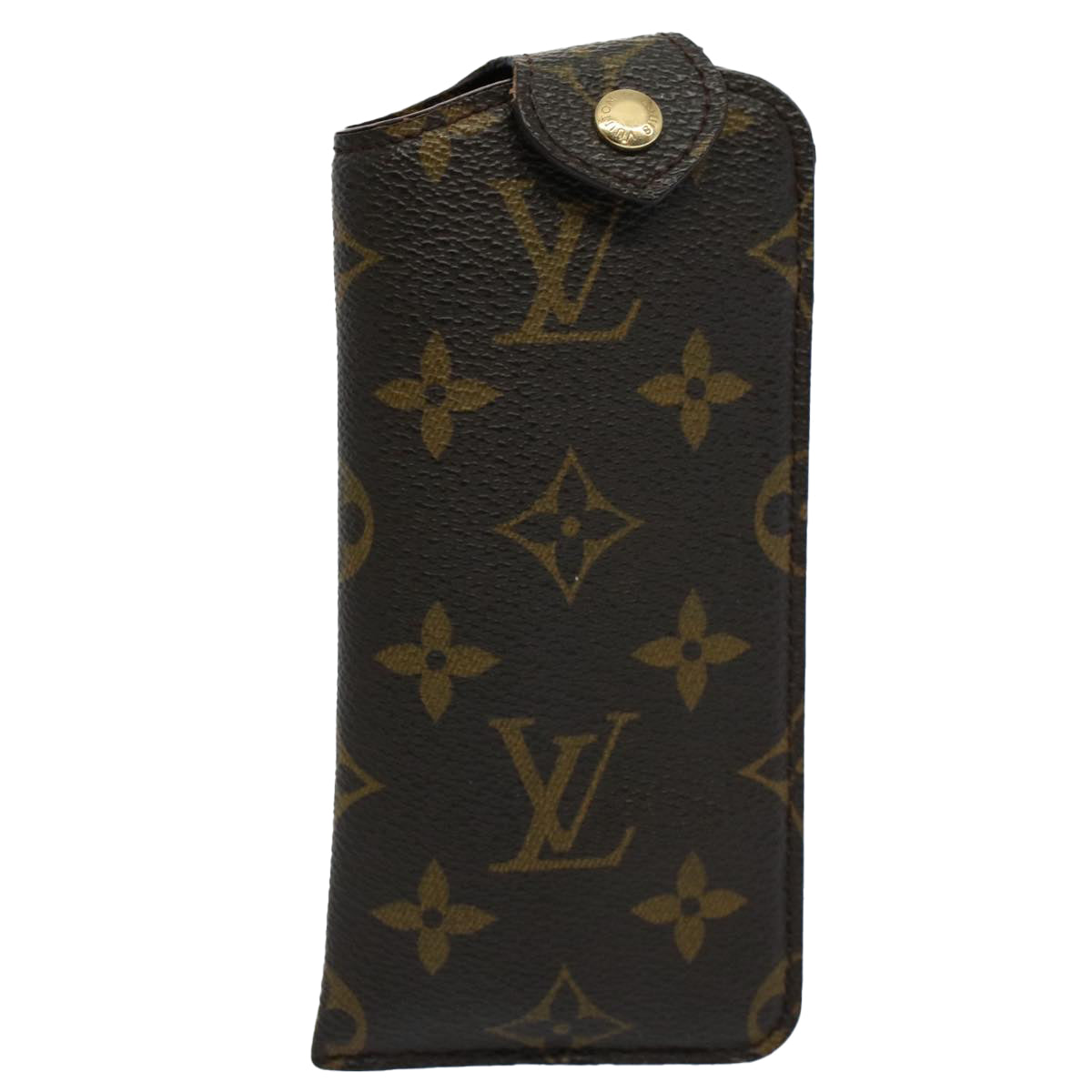 LOUIS VUITTON Monogram Etui Lunette PM Glasses Case M66545 LV Auth 56805