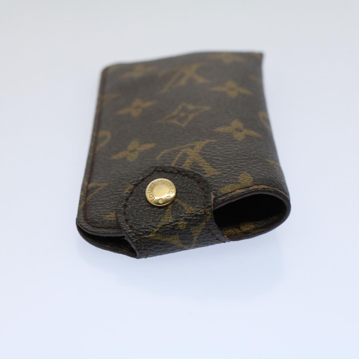 LOUIS VUITTON Monogram Etui Lunette PM Glasses Case M66545 LV Auth 56805