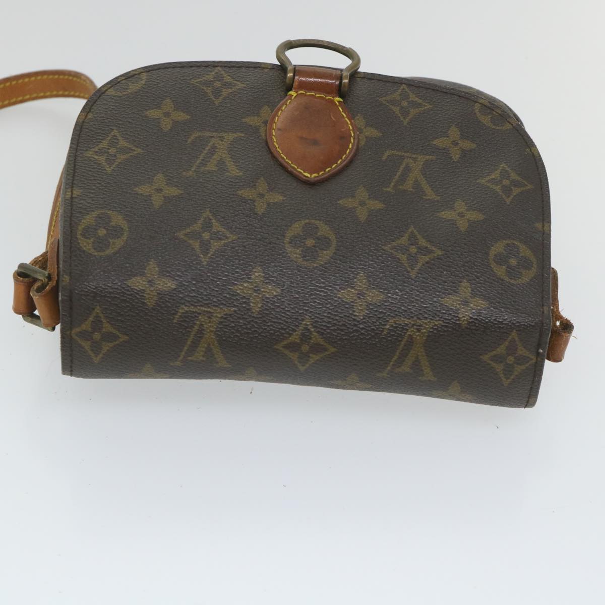 LOUIS VUITTON Monogram Saint Cloud MM Shoulder Bag M51243 LV Auth 56824