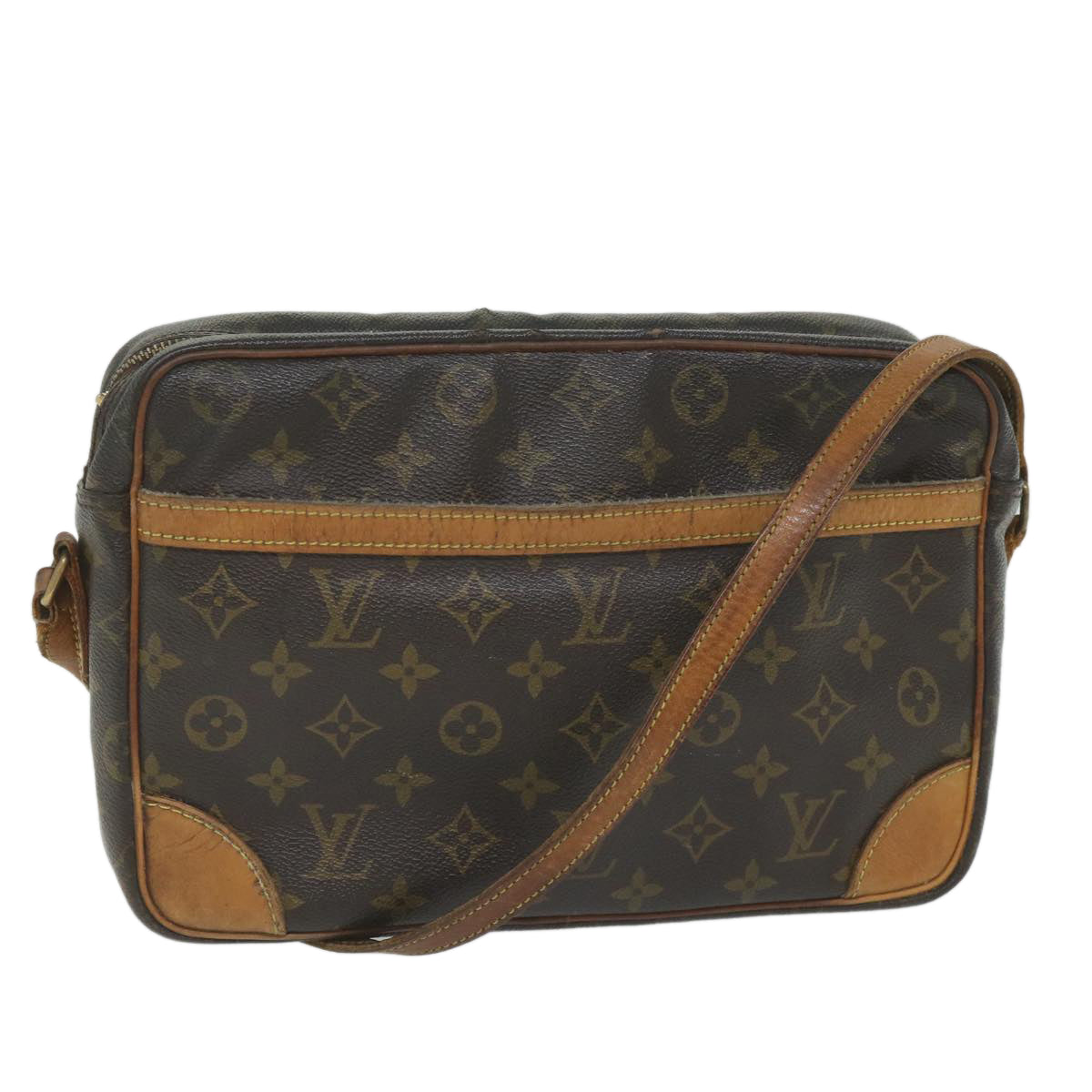 LOUIS VUITTON Monogram Trocadero 27 Shoulder Bag M51274 LV Auth 56826