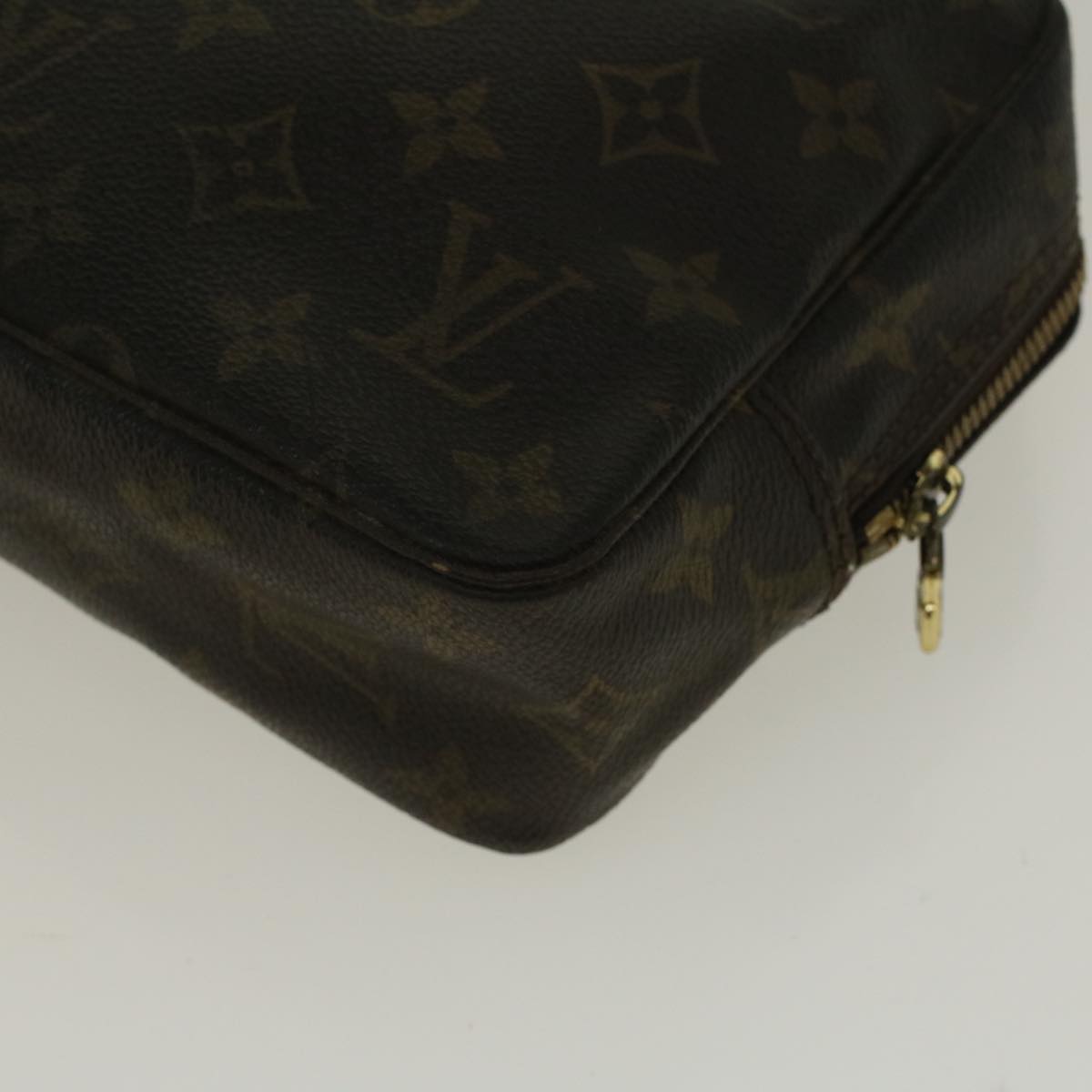 LOUIS VUITTON Monogram Trousse Toilette 23 Clutch Bag M47524 LV Auth 56833