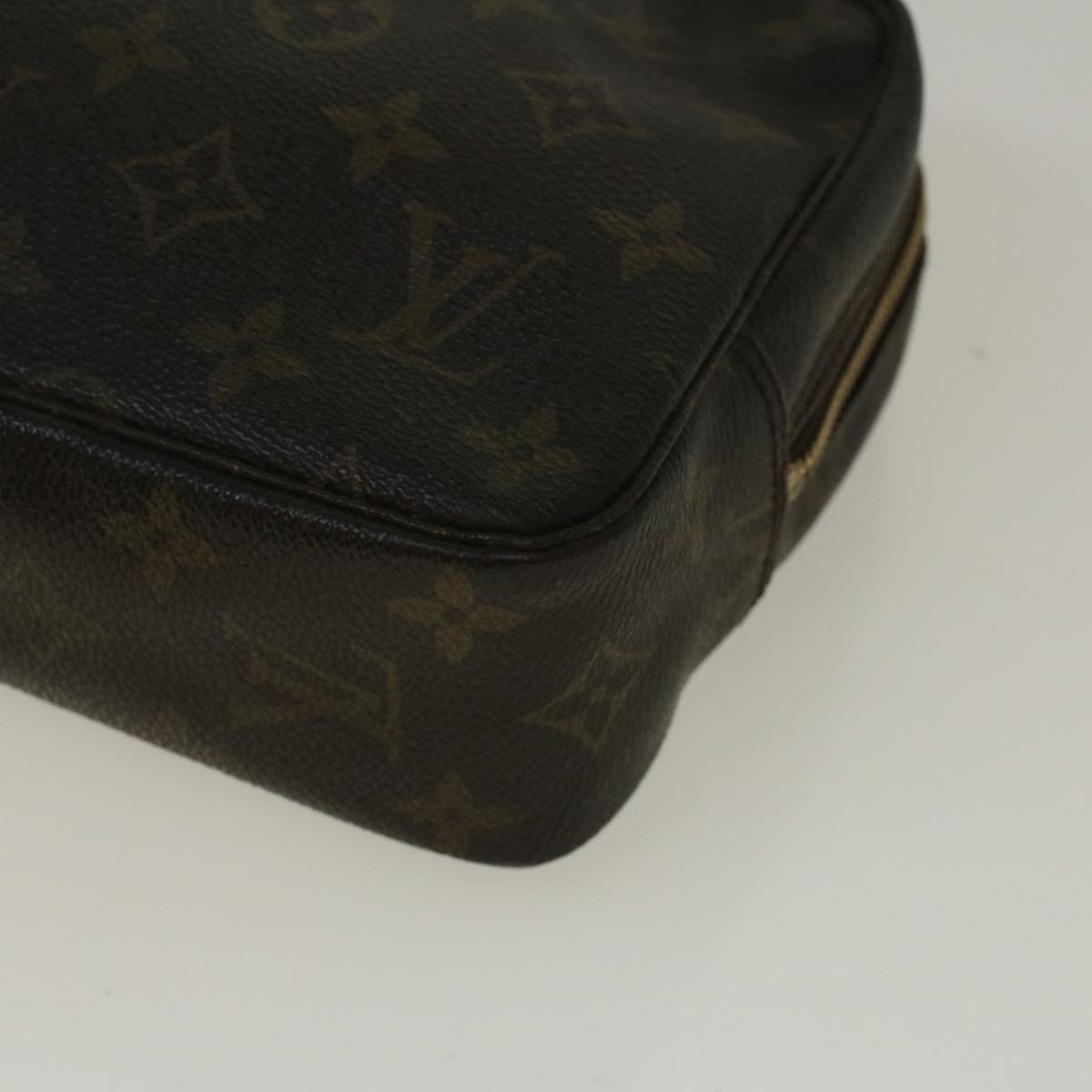 LOUIS VUITTON Monogram Trousse Toilette 23 Clutch Bag M47524 LV Auth 56833