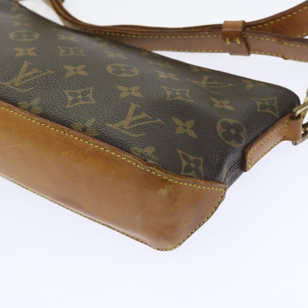 LOUIS VUITTON Monogram Trotteur Shoulder Bag M51240 LV Auth 56837