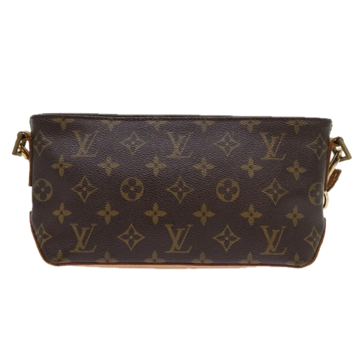 LOUIS VUITTON Monogram Trotteur Shoulder Bag M51240 LV Auth 56837