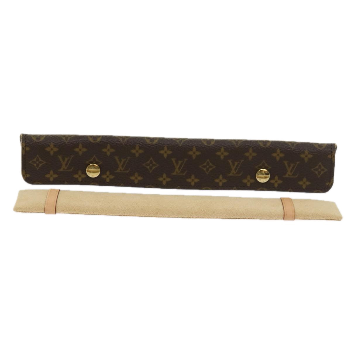 LOUIS VUITTON Monogram Accessory Case LV Auth 56848