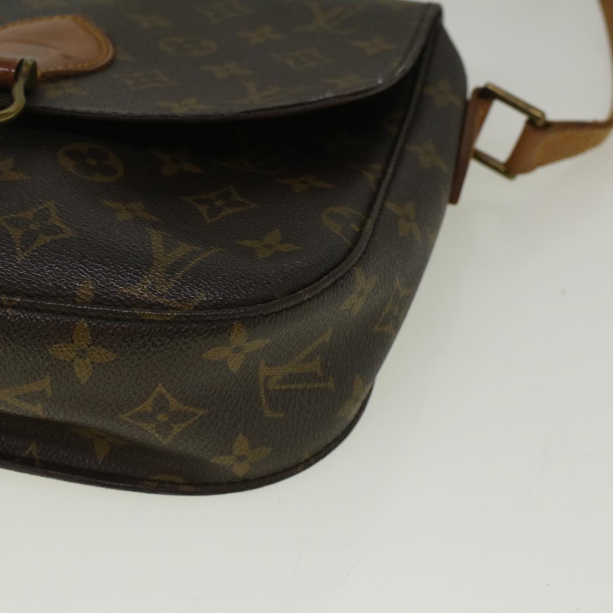 LOUIS VUITTON Monogram Saint Cloud GM Shoulder Bag M51242 LV Auth 56851