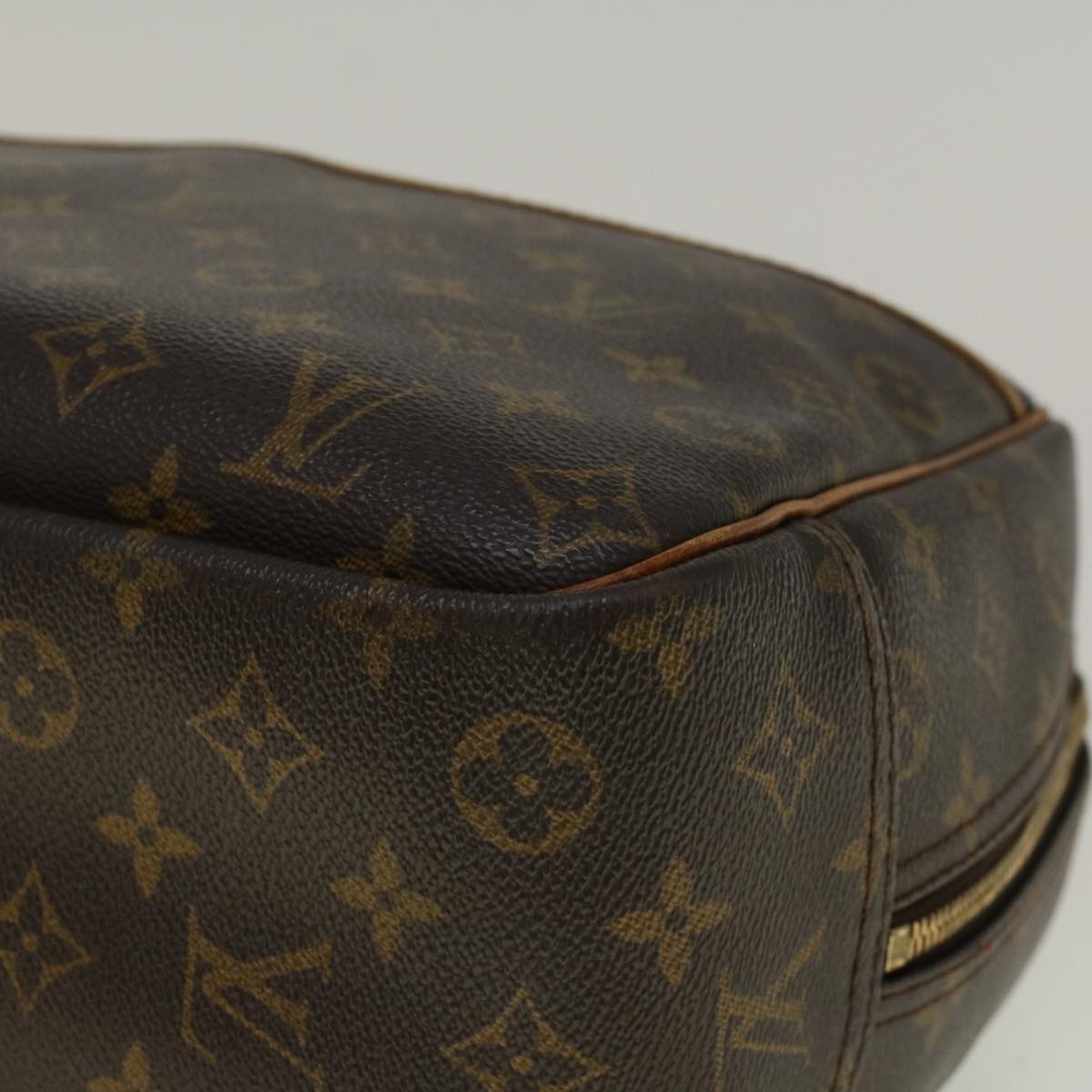 LOUIS VUITTON Monogram Deauville Hand Bag M47270 LV Auth 56864