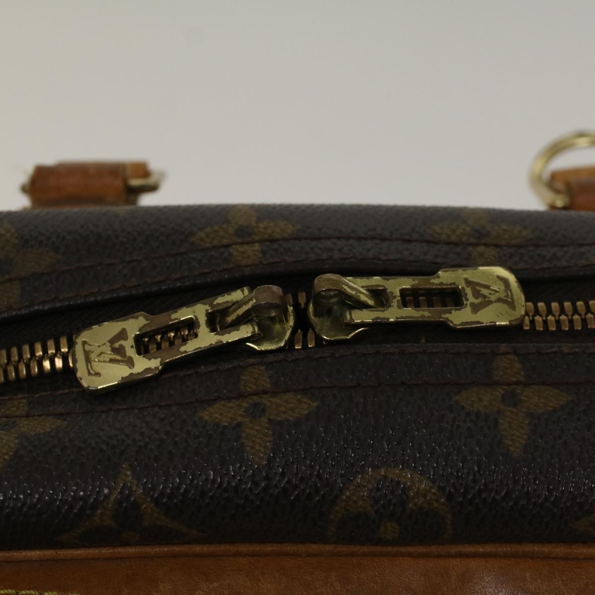 LOUIS VUITTON Monogram Deauville Hand Bag M47270 LV Auth 56864