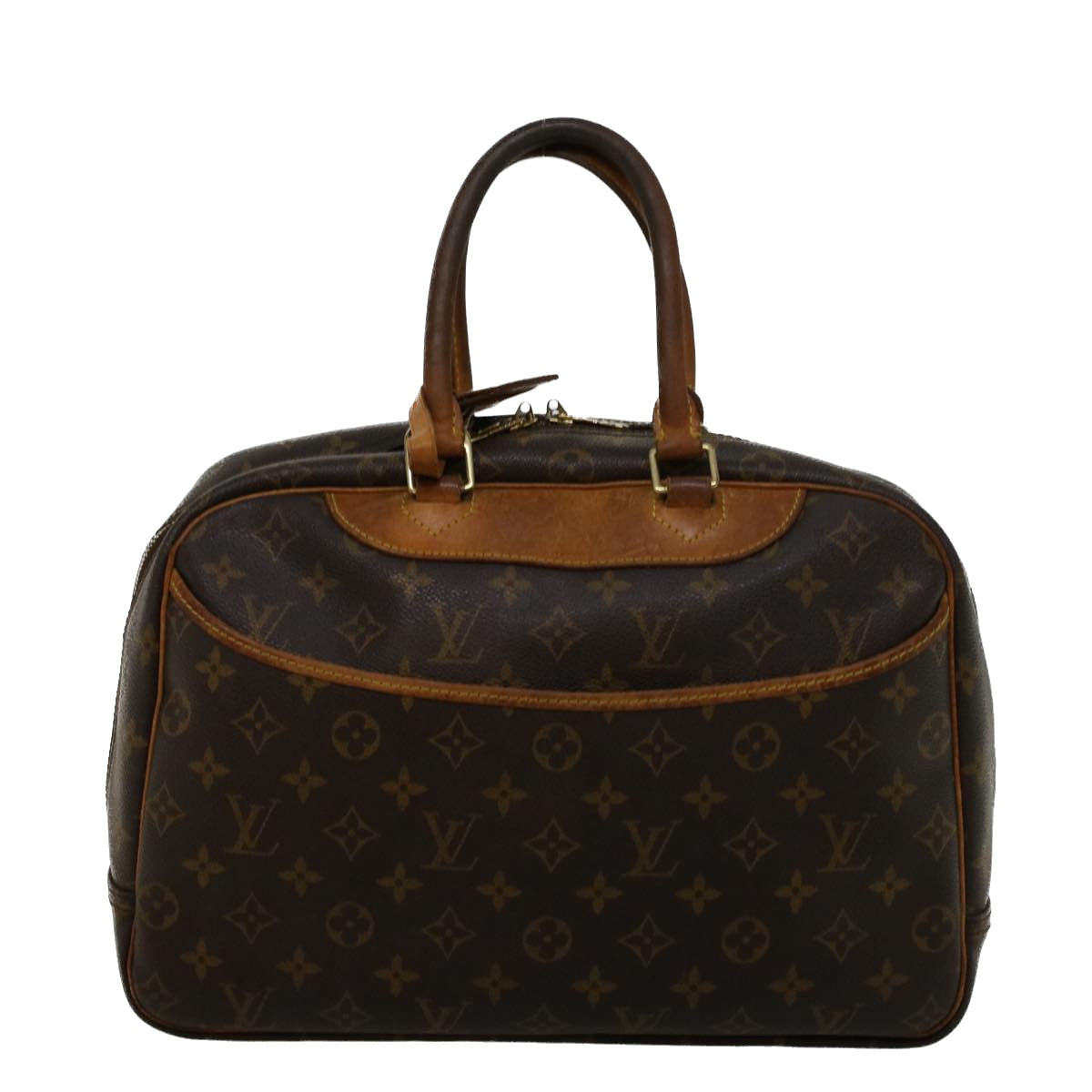 LOUIS VUITTON Monogram Deauville Hand Bag M47270 LV Auth 56864