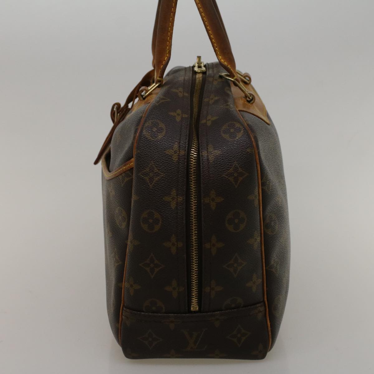 LOUIS VUITTON Monogram Deauville Hand Bag M47270 LV Auth 56864