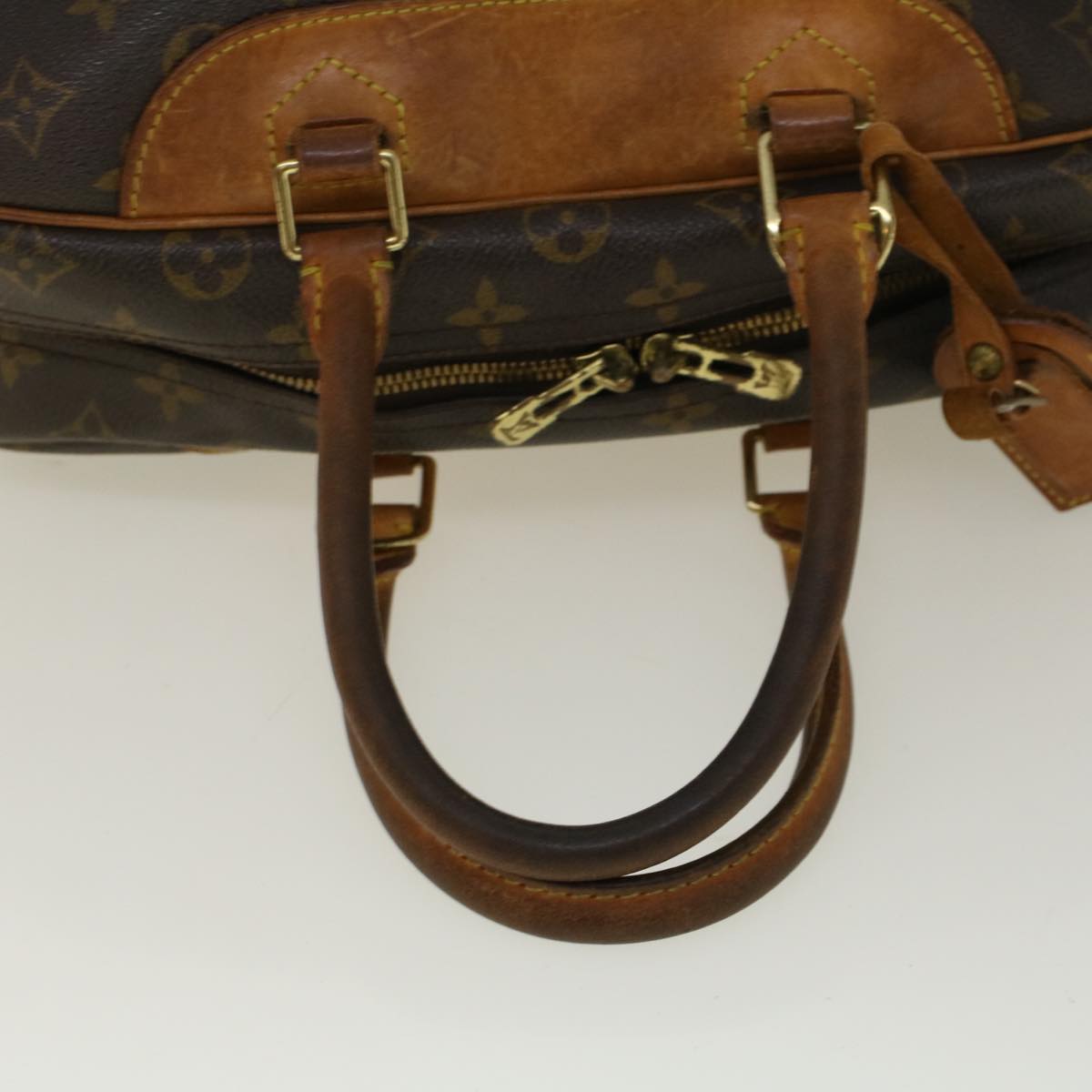 LOUIS VUITTON Monogram Deauville Hand Bag M47270 LV Auth 56864