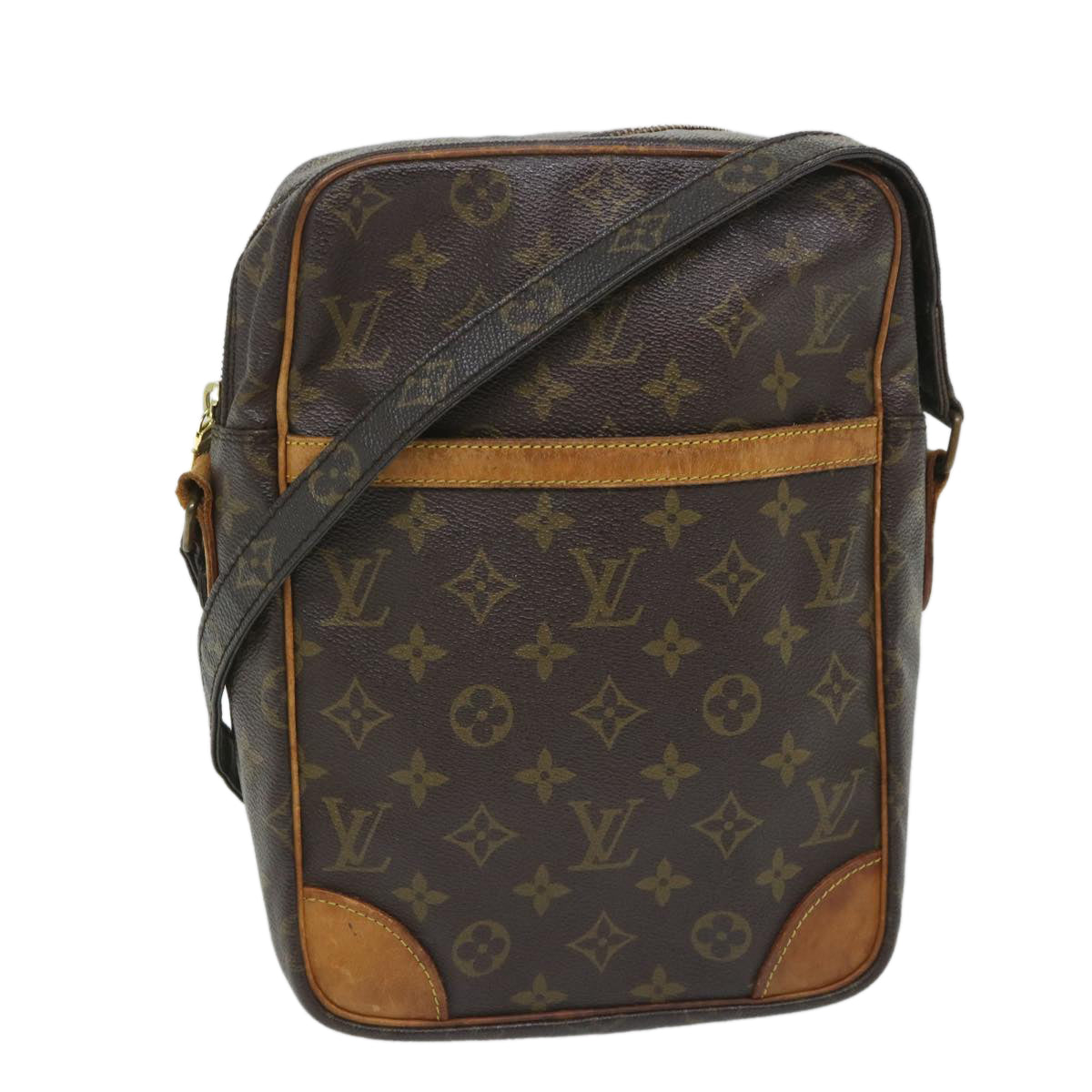 LOUIS VUITTON Monogram Danube GM Shoulder Bag M45262 LV Auth 56865