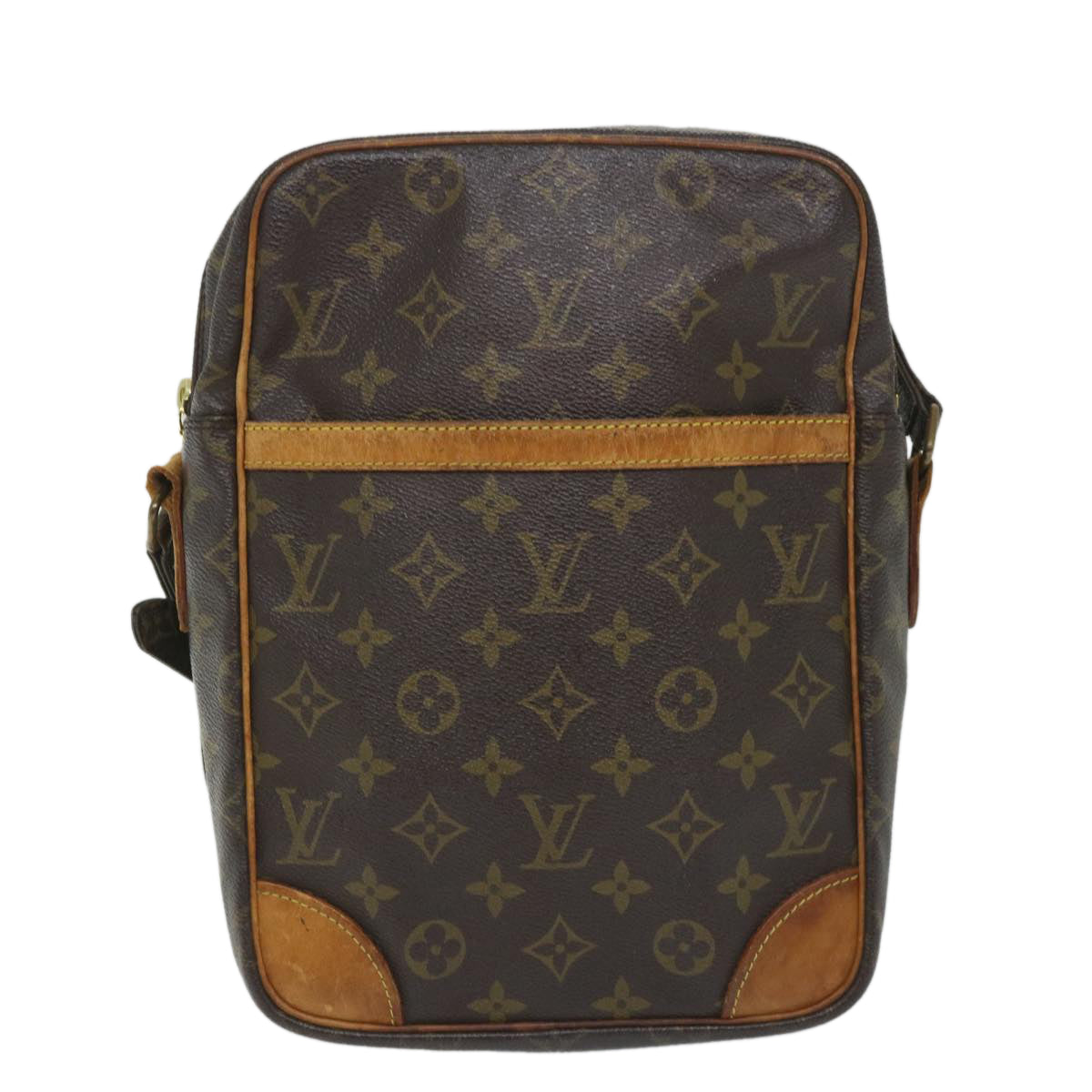 LOUIS VUITTON Monogram Danube GM Shoulder Bag M45262 LV Auth 56865