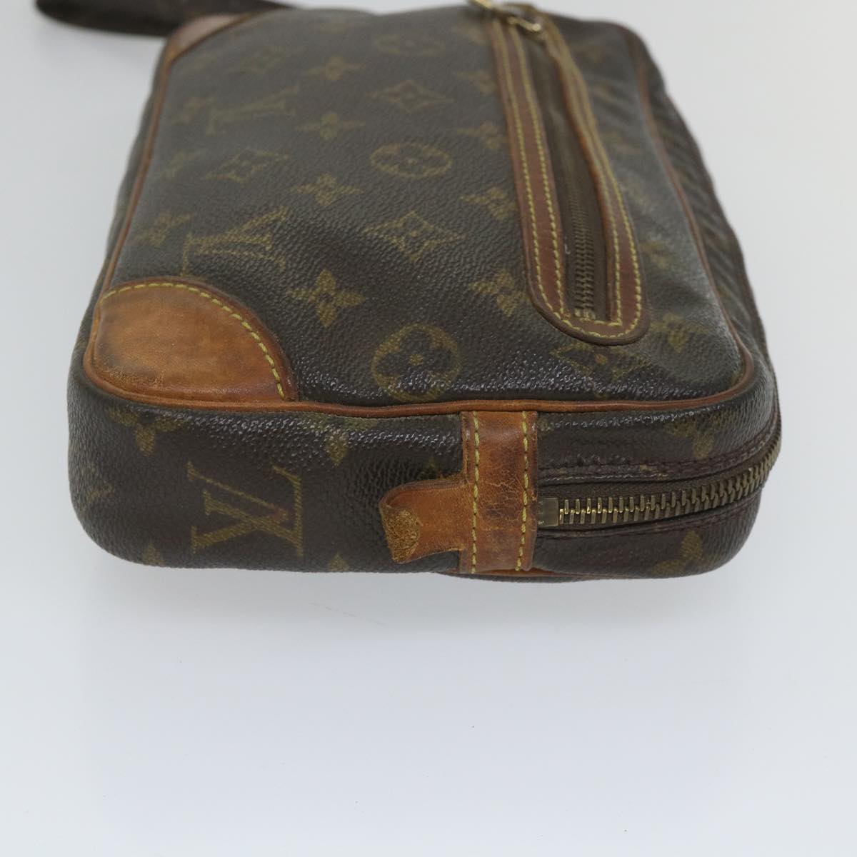 LOUIS VUITTON Monogram Marly Dragonne GM Clutch Bag M51825 LV Auth 56914