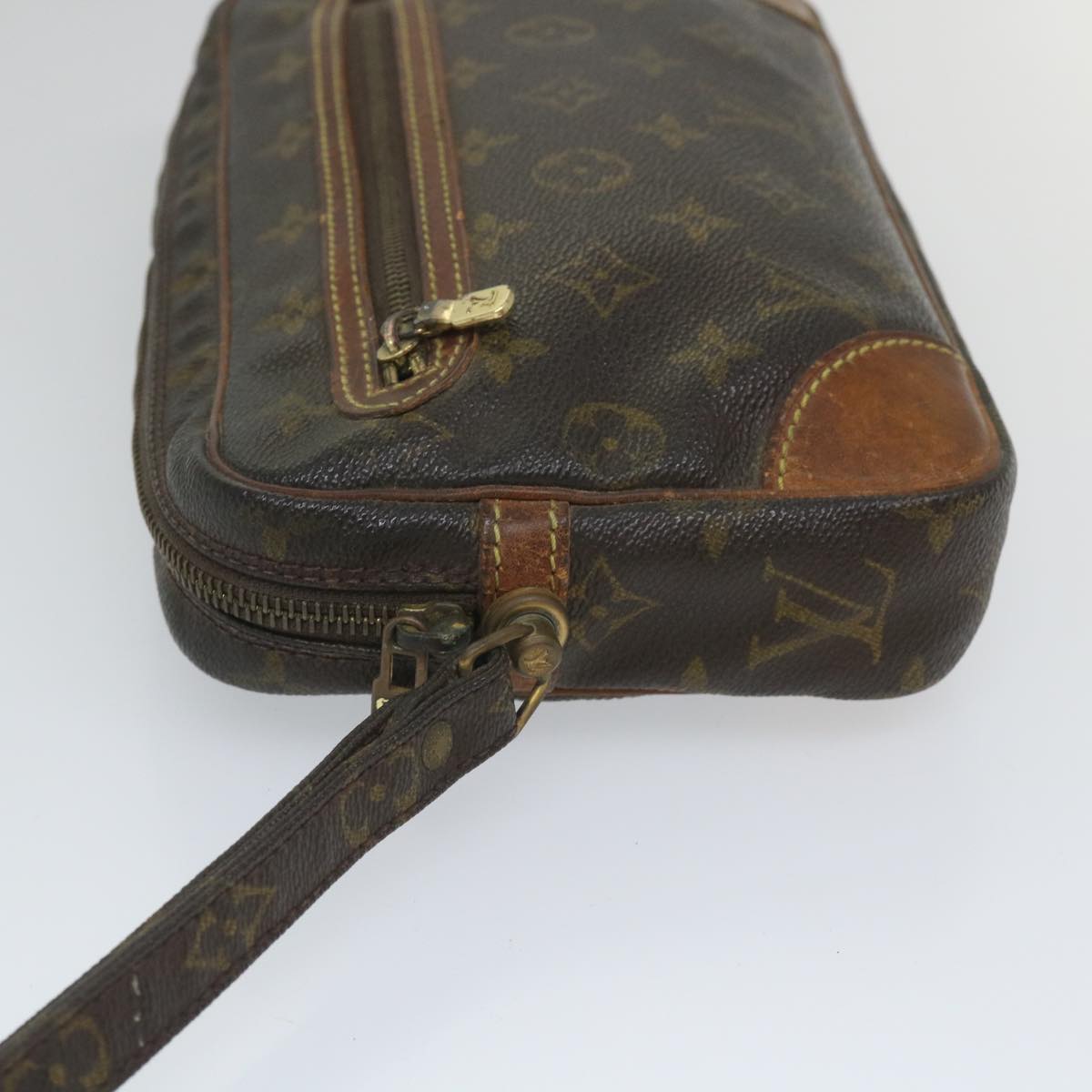 LOUIS VUITTON Monogram Marly Dragonne GM Clutch Bag M51825 LV Auth 56914