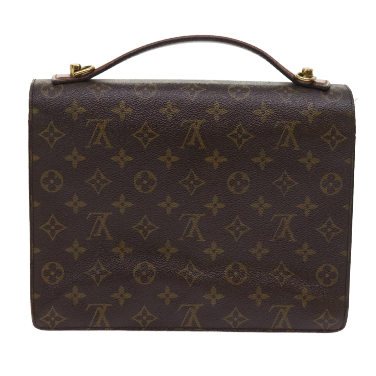 LOUIS VUITTON Monogram Monceau 28 Hand Bag 2way M51185 LV Auth 56941 - 0