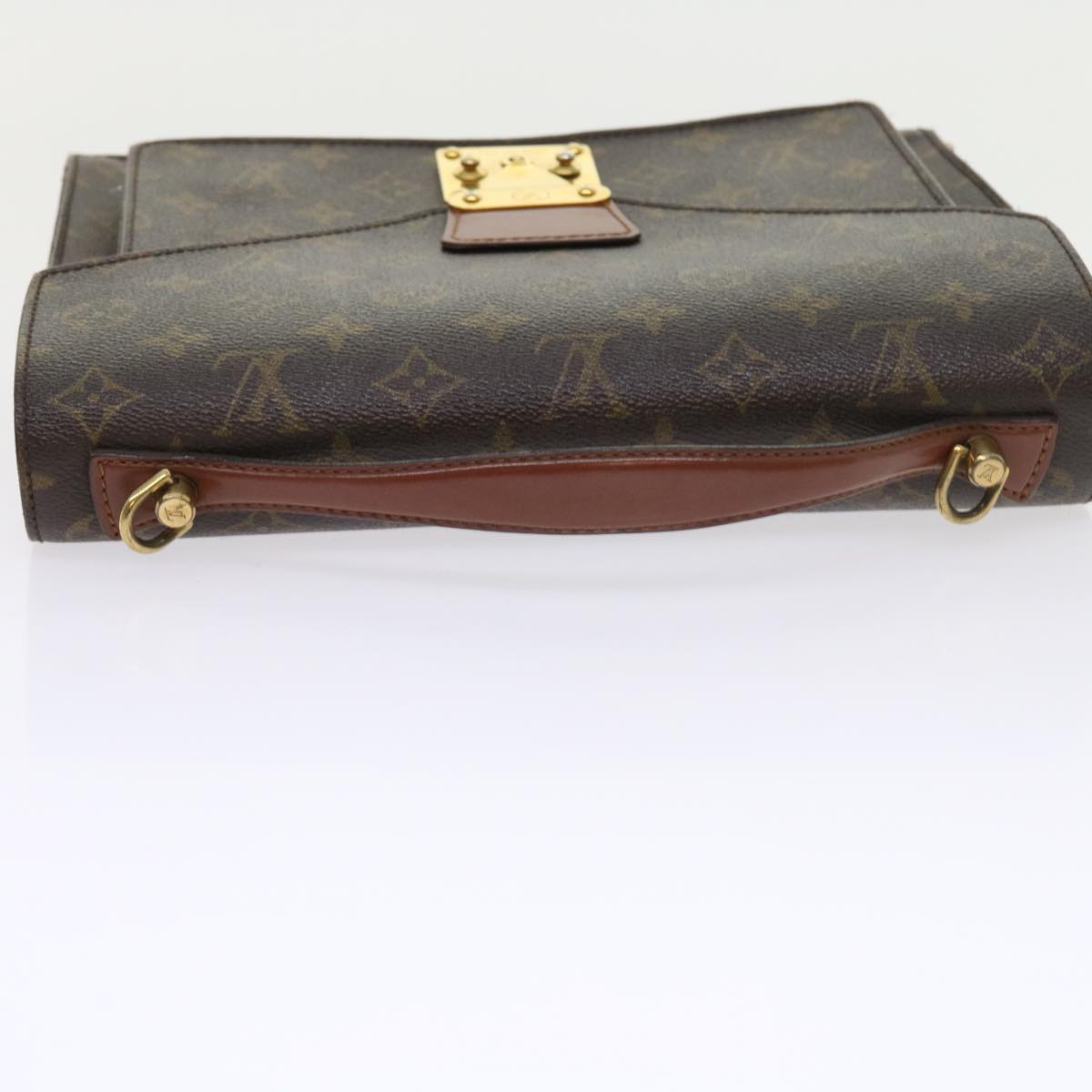 LOUIS VUITTON Monogram Monceau 28 Hand Bag 2way M51185 LV Auth 56941