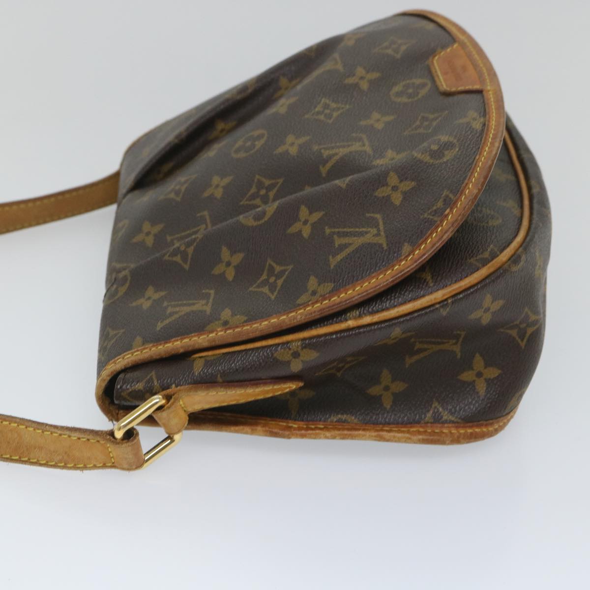 LOUIS VUITTON Monogram Menilmontant PM Shoulder Bag M40474 LV Auth 56944