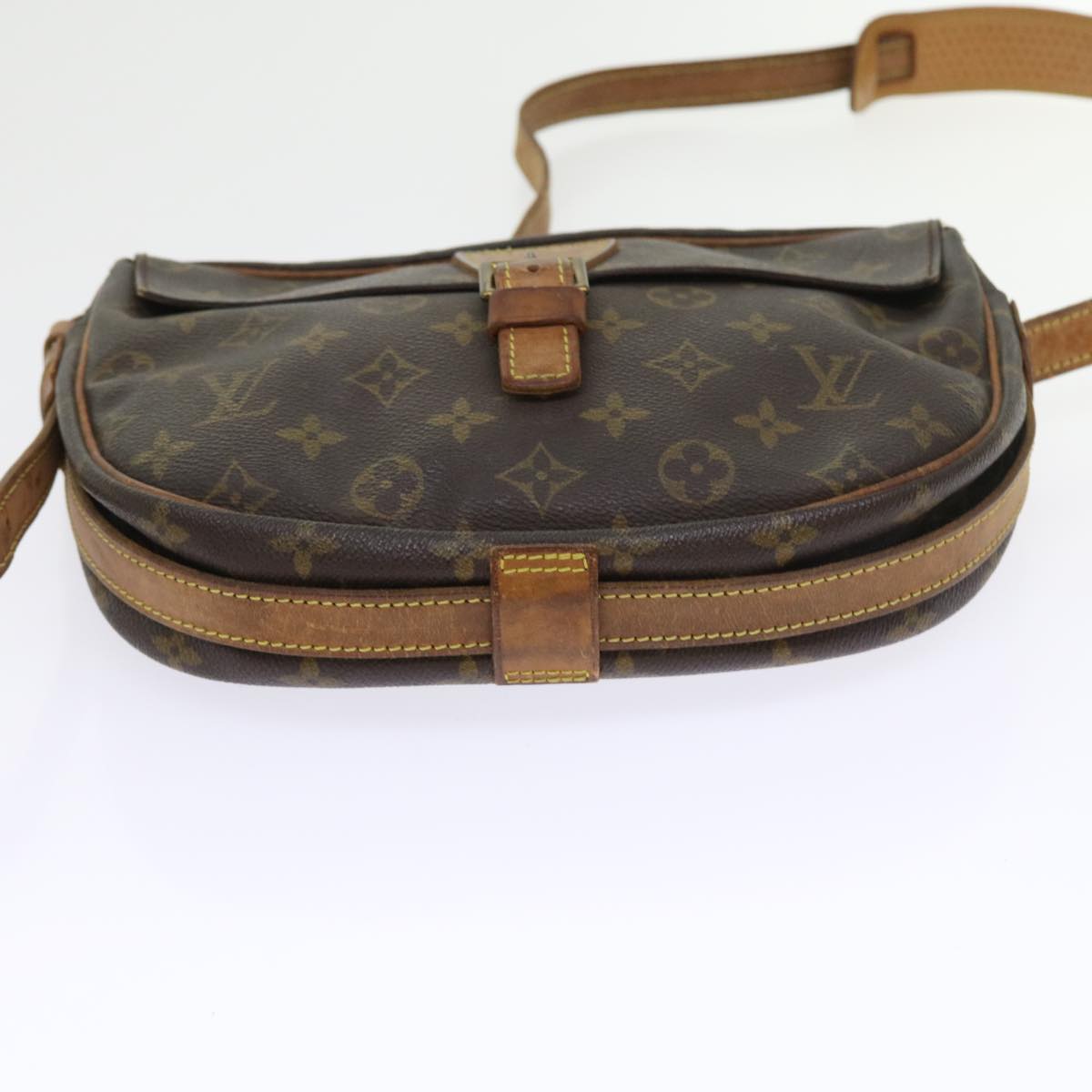 LOUIS VUITTON Monogram Jeune Fille MM Shoulder Bag M51226 LV Auth 56946