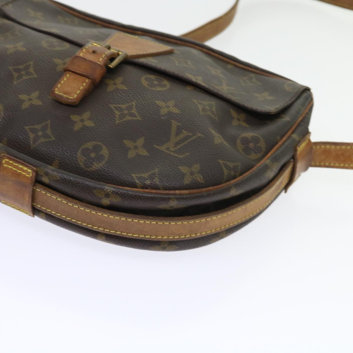 LOUIS VUITTON Monogram Jeune Fille MM Shoulder Bag M51226 LV Auth 56946