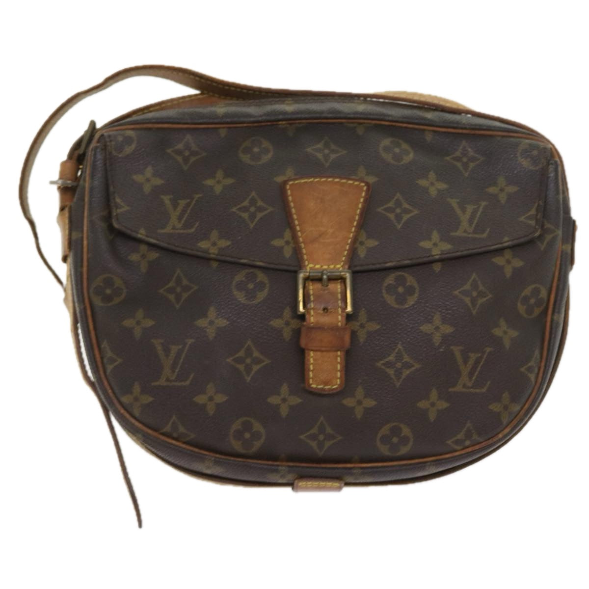 LOUIS VUITTON Monogram Jeune Fille MM Shoulder Bag M51226 LV Auth 56946