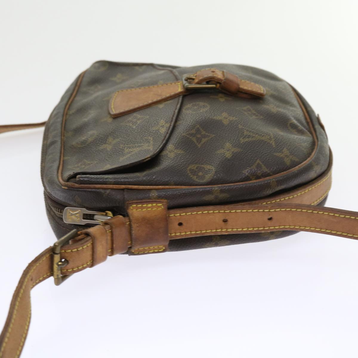 LOUIS VUITTON Monogram Jeune Fille MM Shoulder Bag M51226 LV Auth 56946