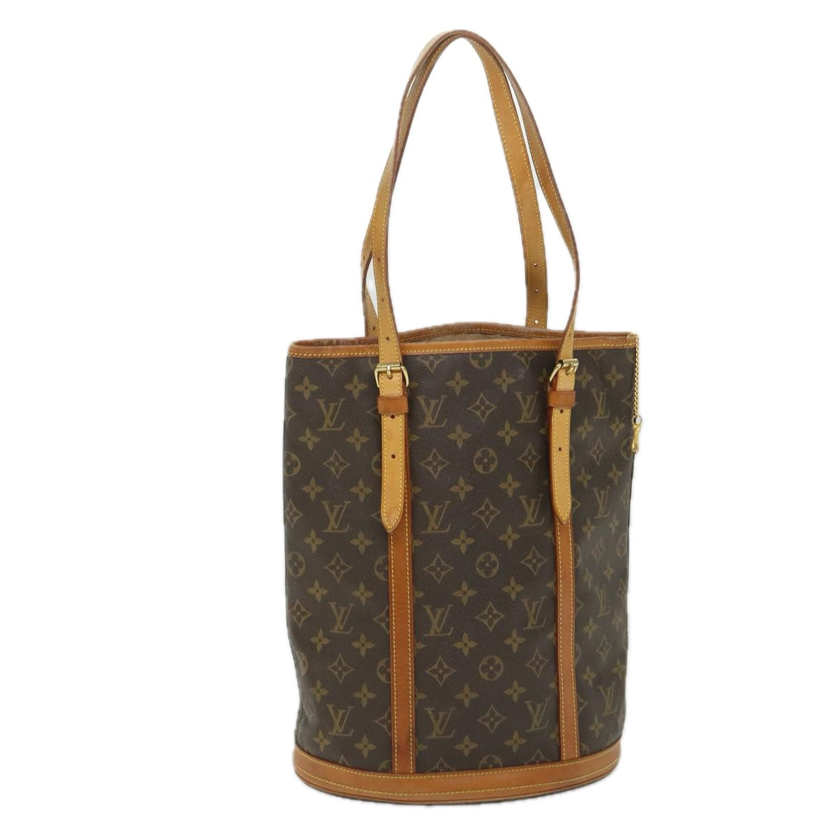 LOUIS VUITTON Monogram Bucket GM Shoulder Bag M42236 LV Auth 56965