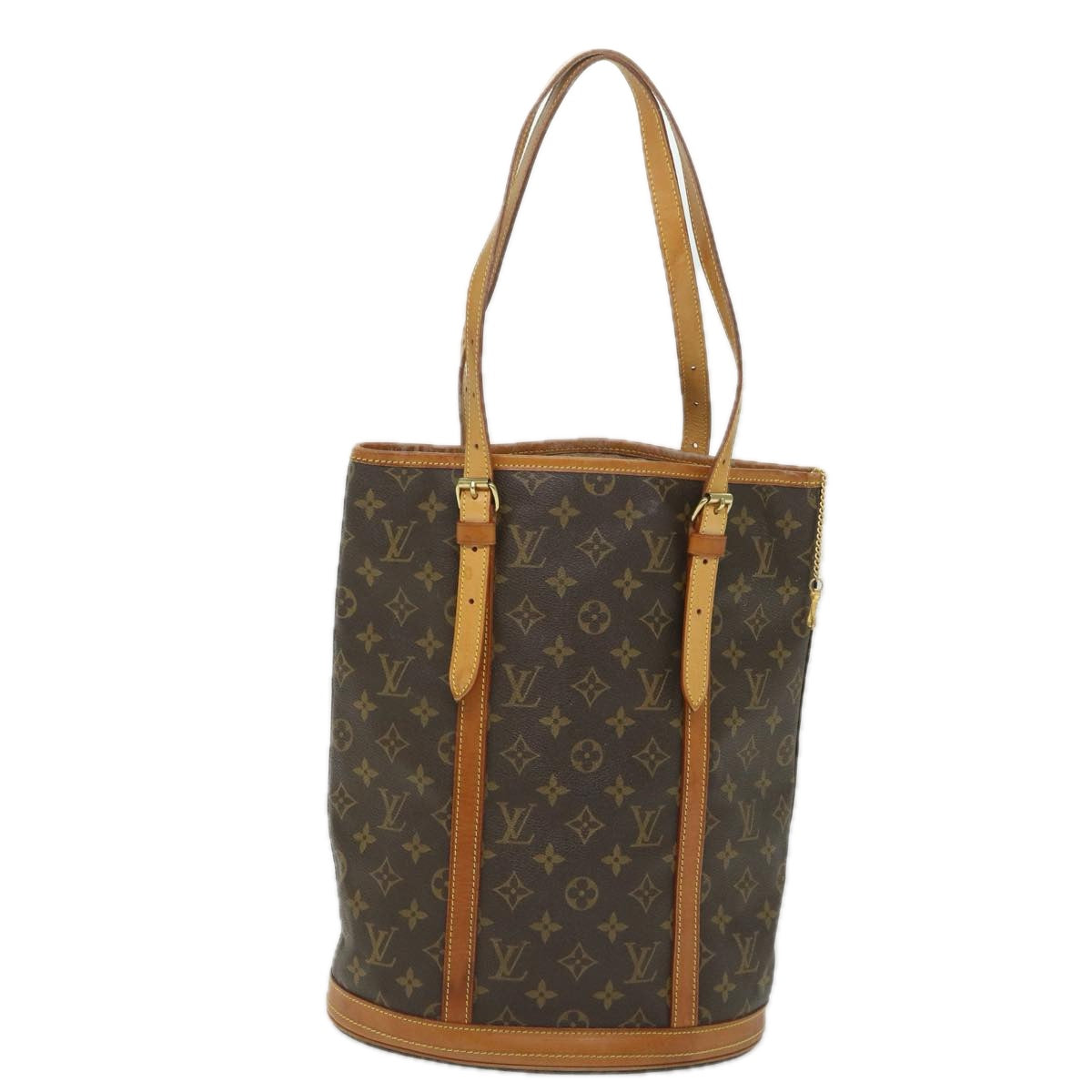 LOUIS VUITTON Monogram Bucket GM Shoulder Bag M42236 LV Auth 56965