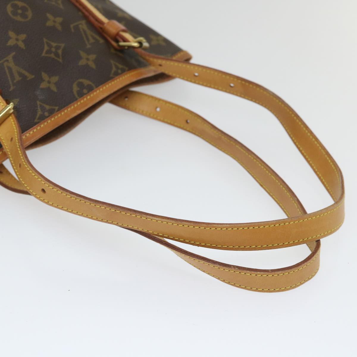 LOUIS VUITTON Monogram Bucket GM Shoulder Bag M42236 LV Auth 56965