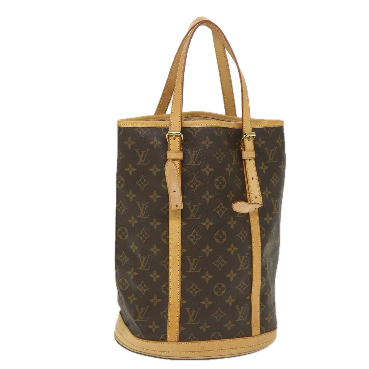 LOUIS VUITTON Monogram Bucket GM Shoulder Bag M42236 LV Auth 56966